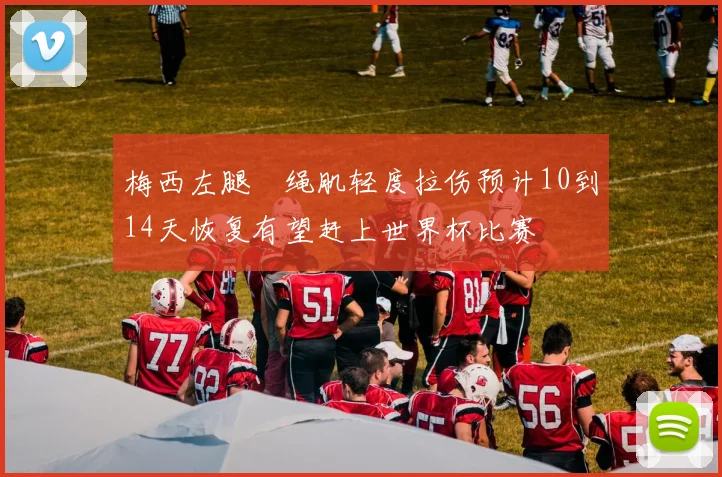 梅西左腿腘绳肌轻度拉伤预计10到14天恢复有望赶上世界杯比赛